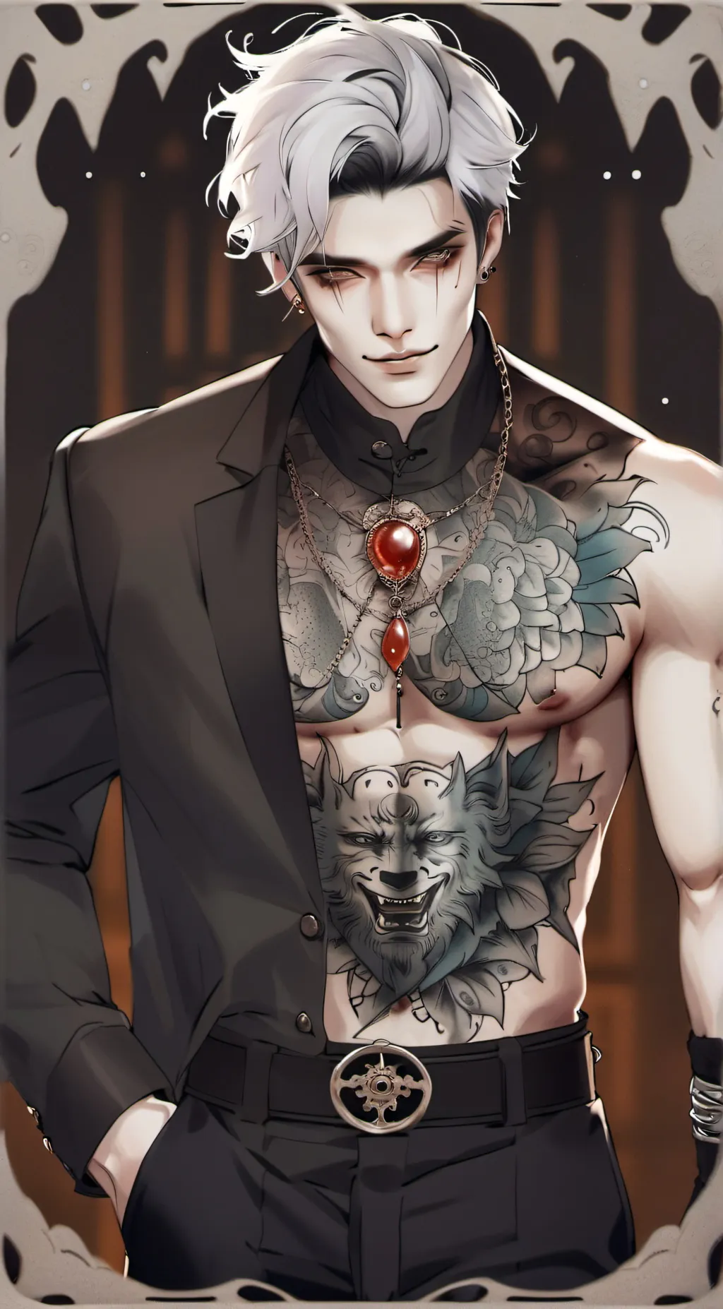 ai character: Trent background