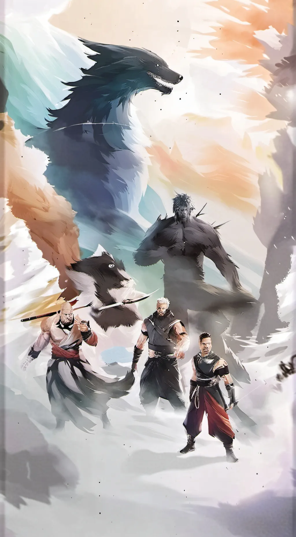 ai character: Kaiju world .0.9 background