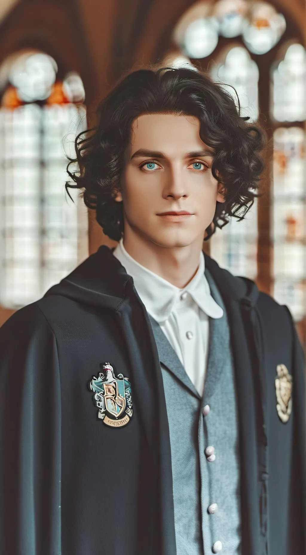 ai character: regulus black  background