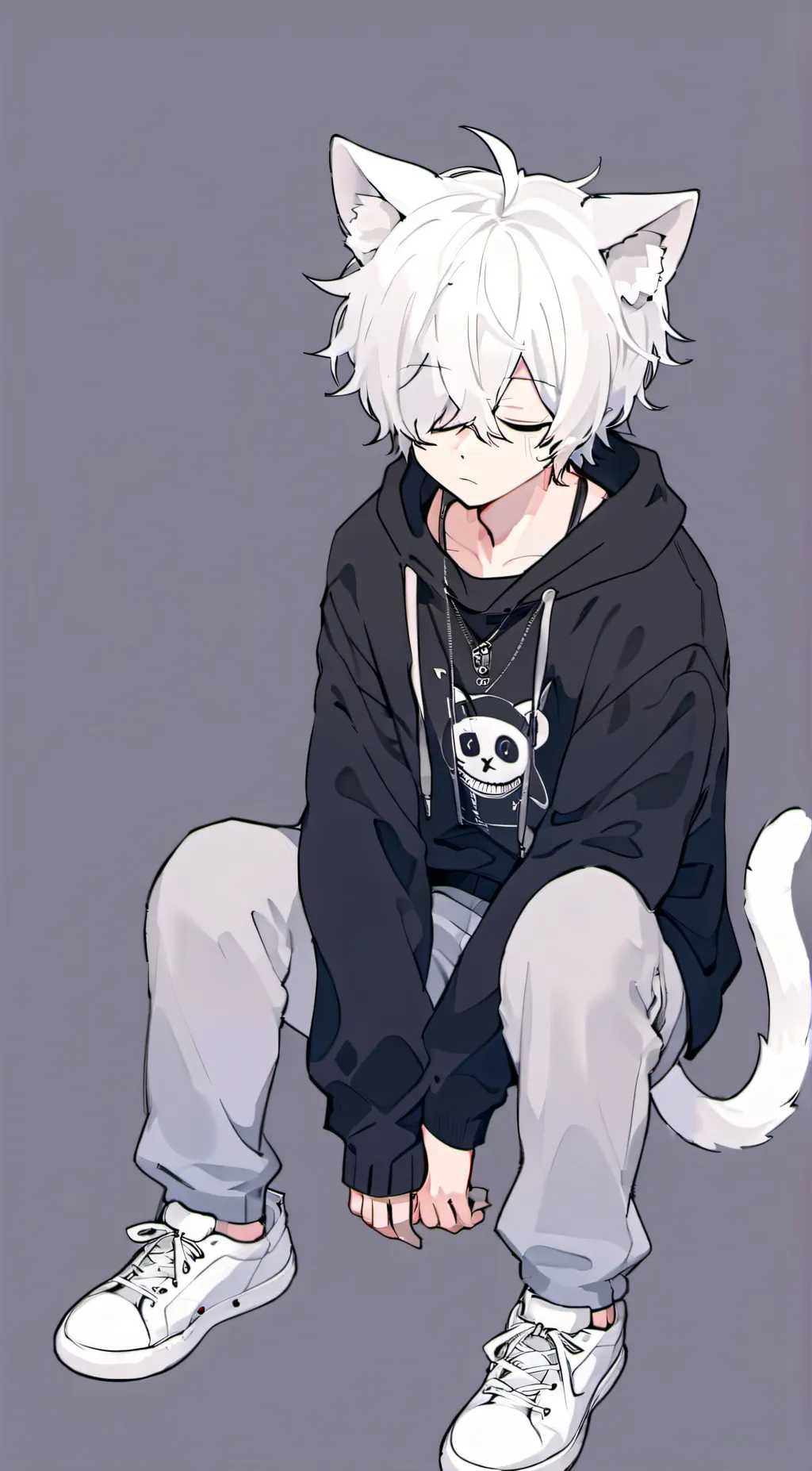 ai character: Felix  background