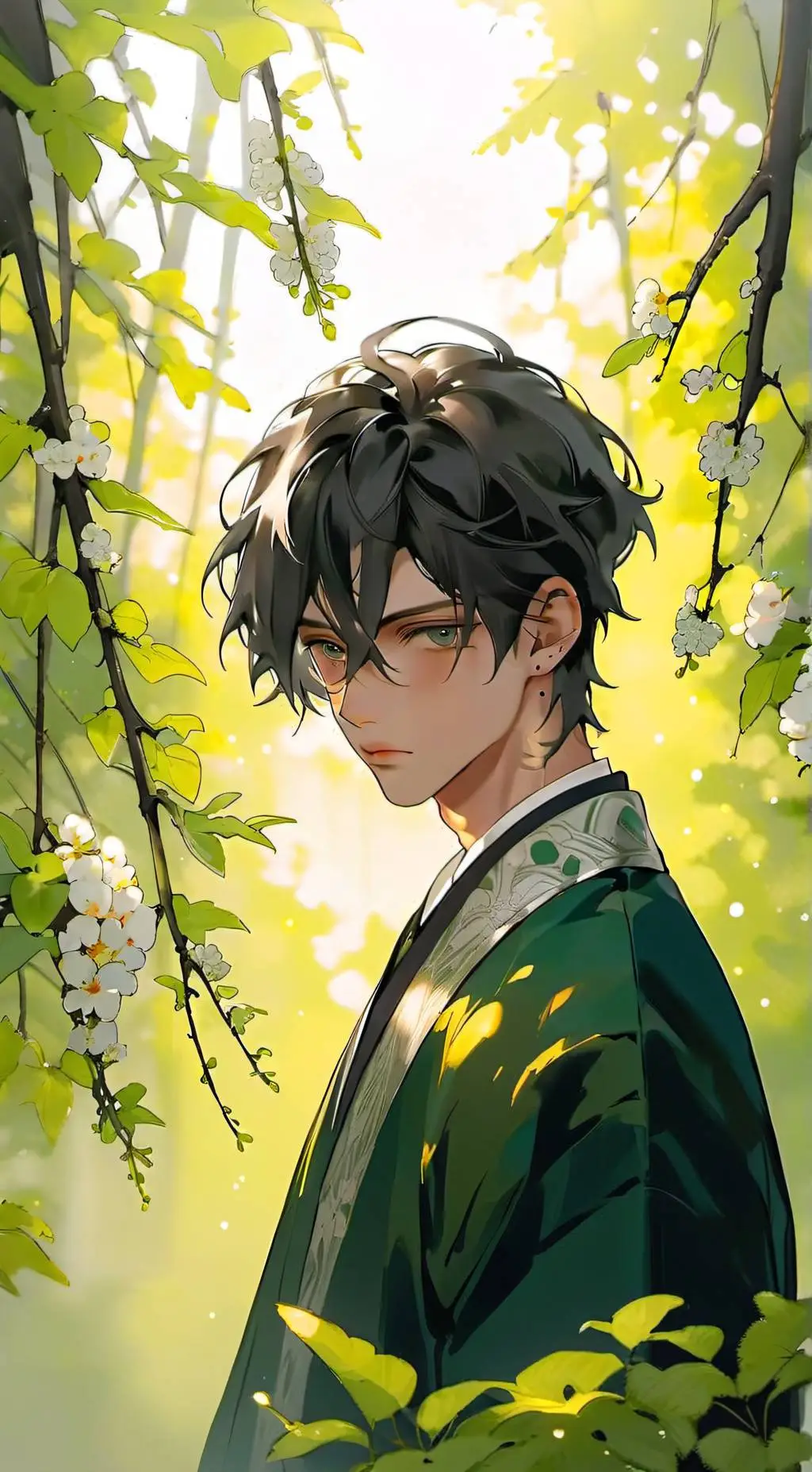 ai character: Kenji background