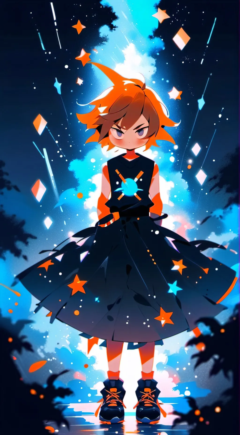 ai character: ∆lice background