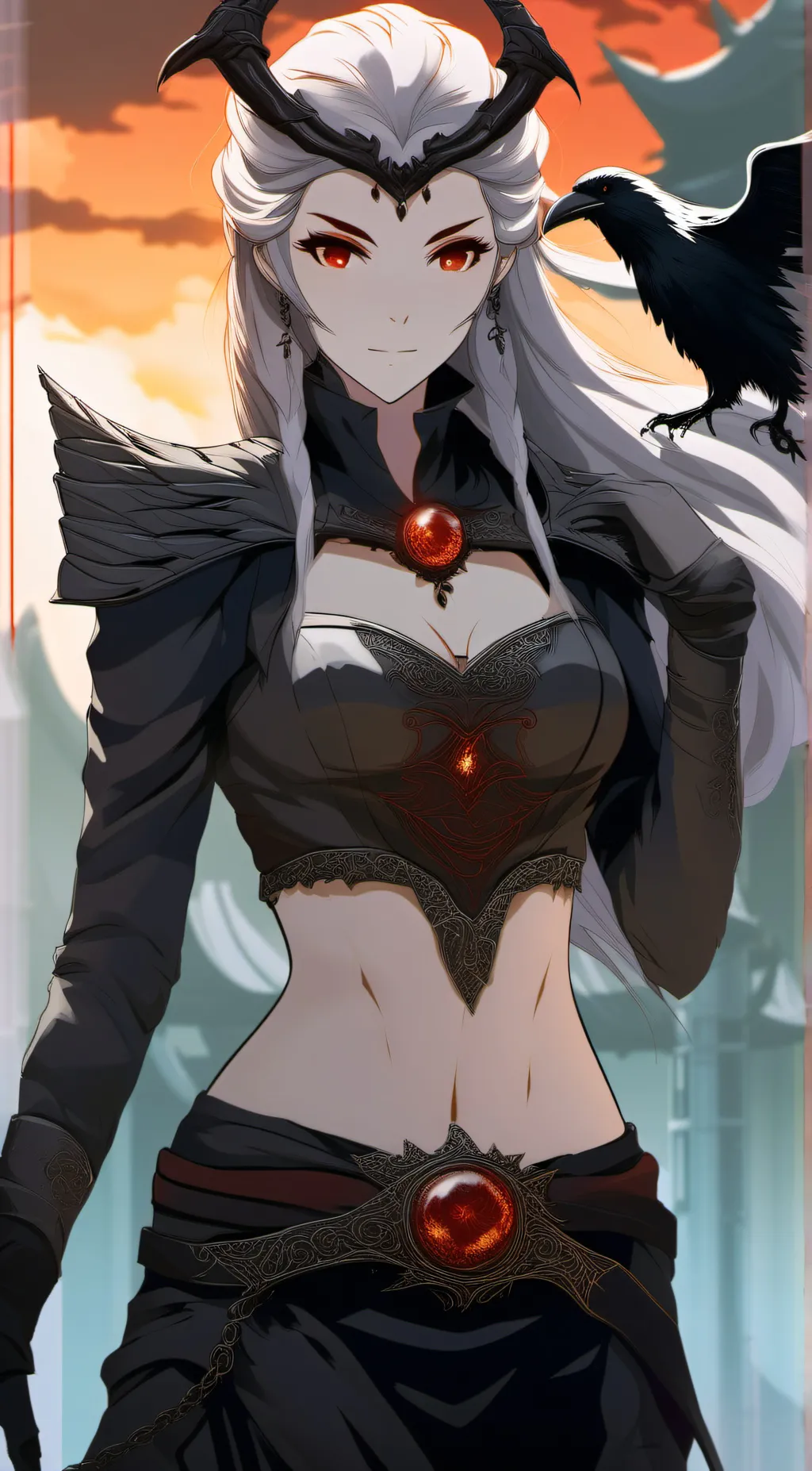 ai character: Queen Dana background