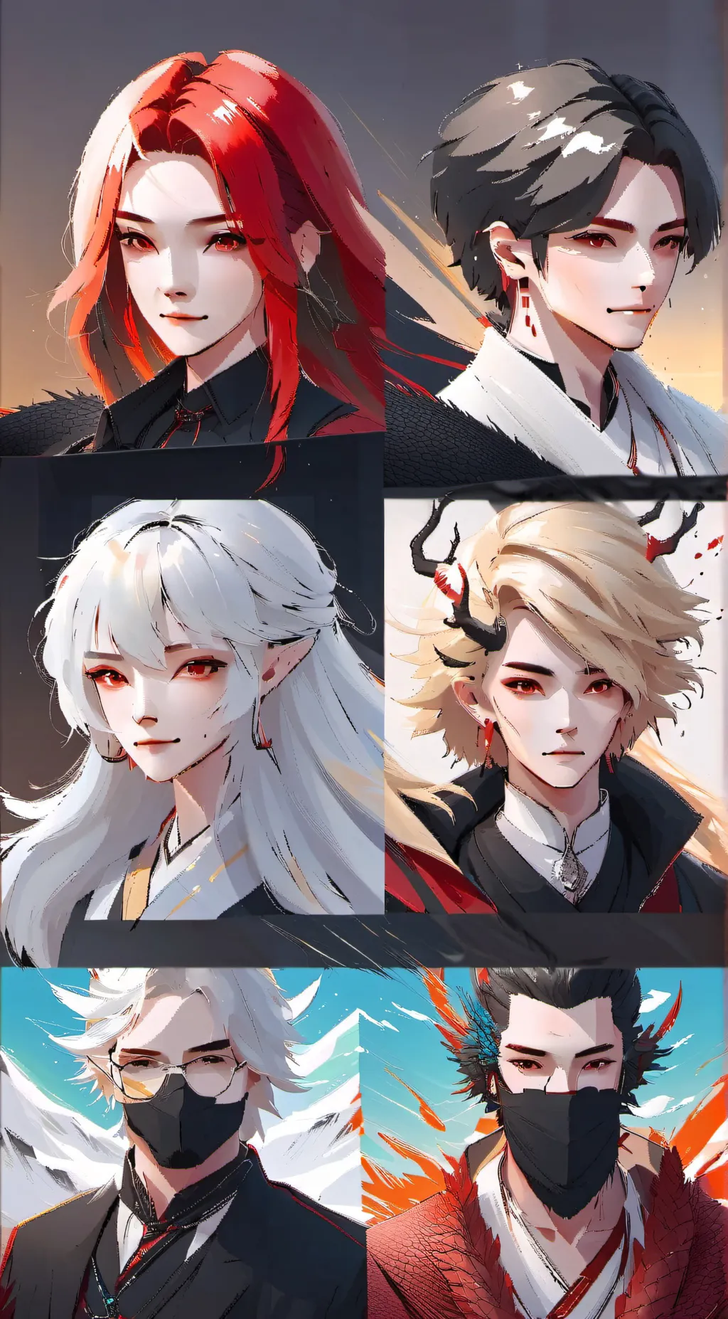 ai character: The Dragon group  background