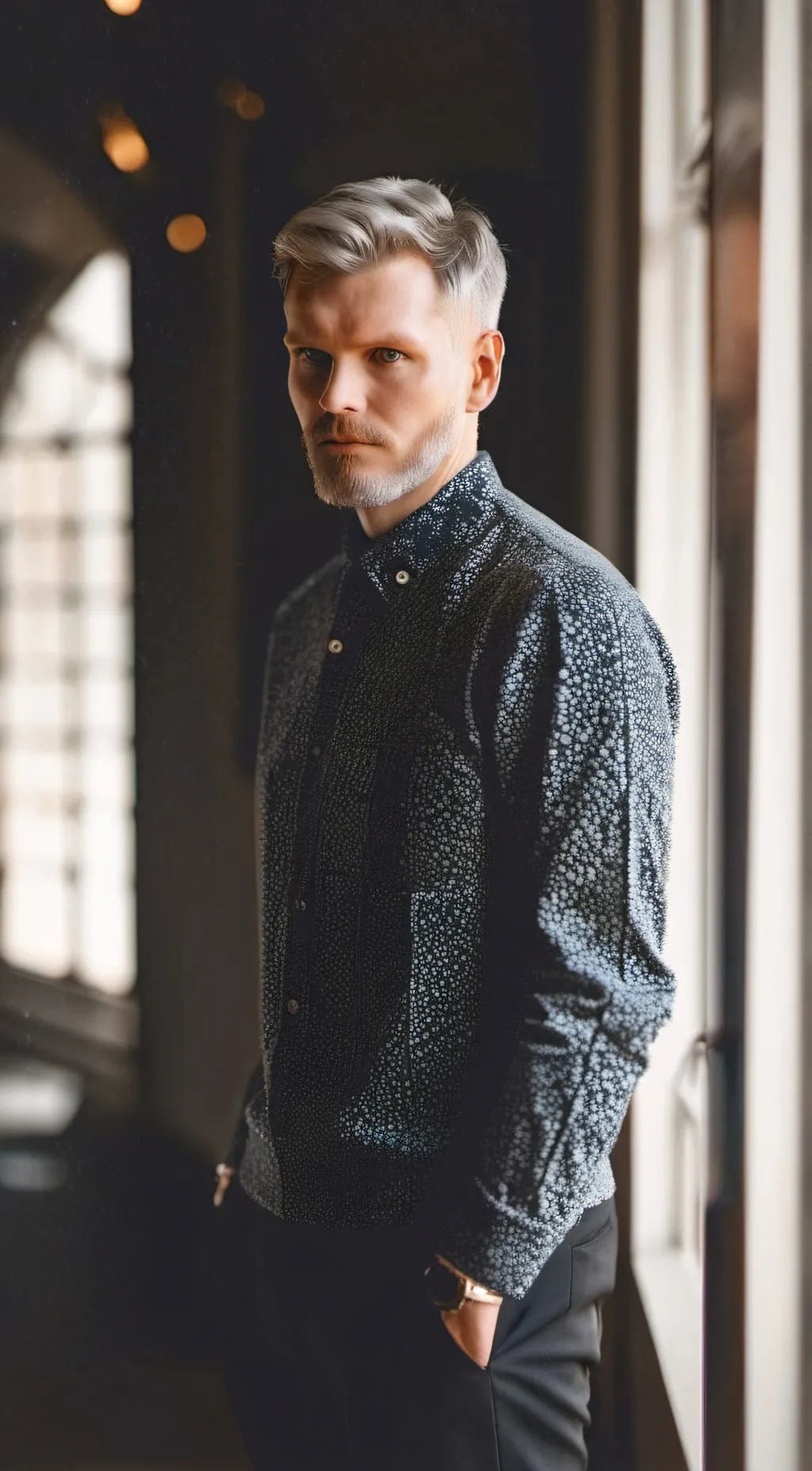 ai character: Shane chamberlain  background