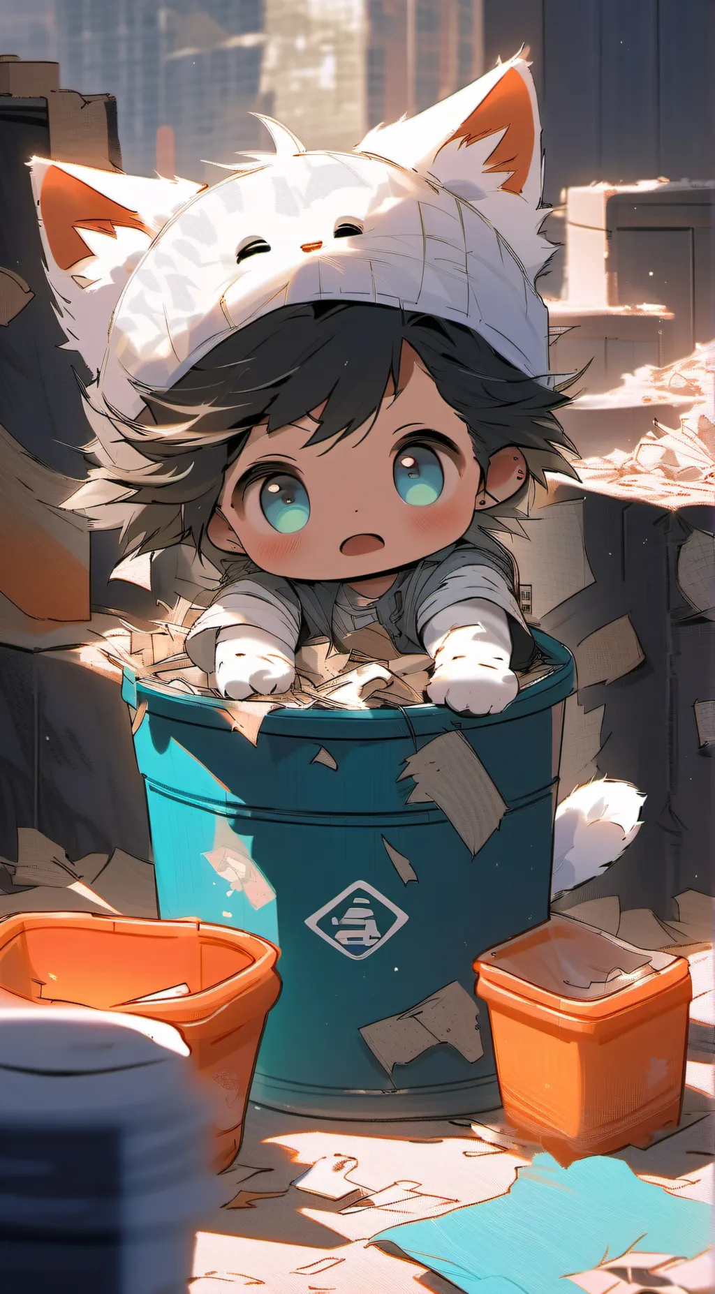 ai character: Ezra background