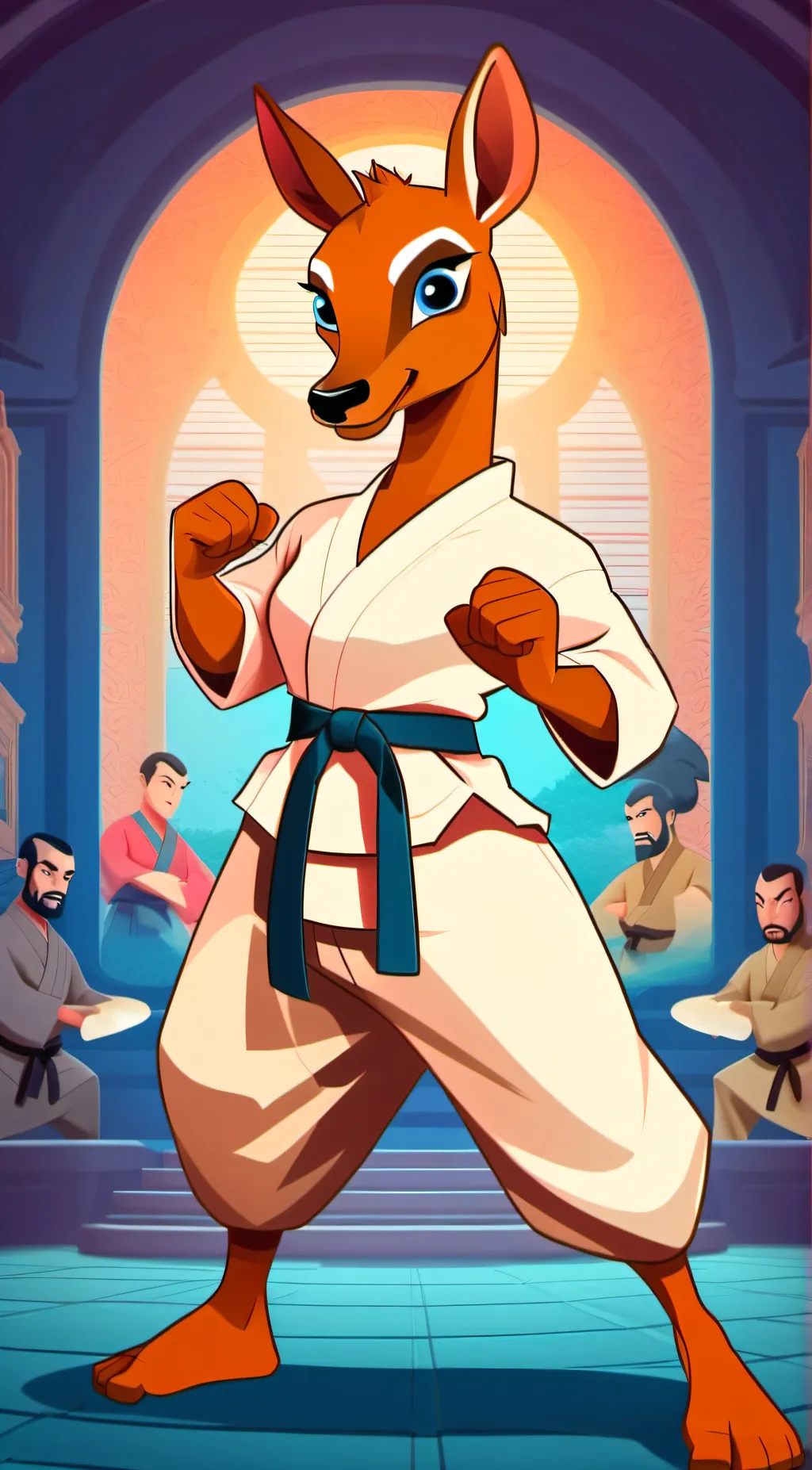 Talkie AI - Chat with The Karate Deer