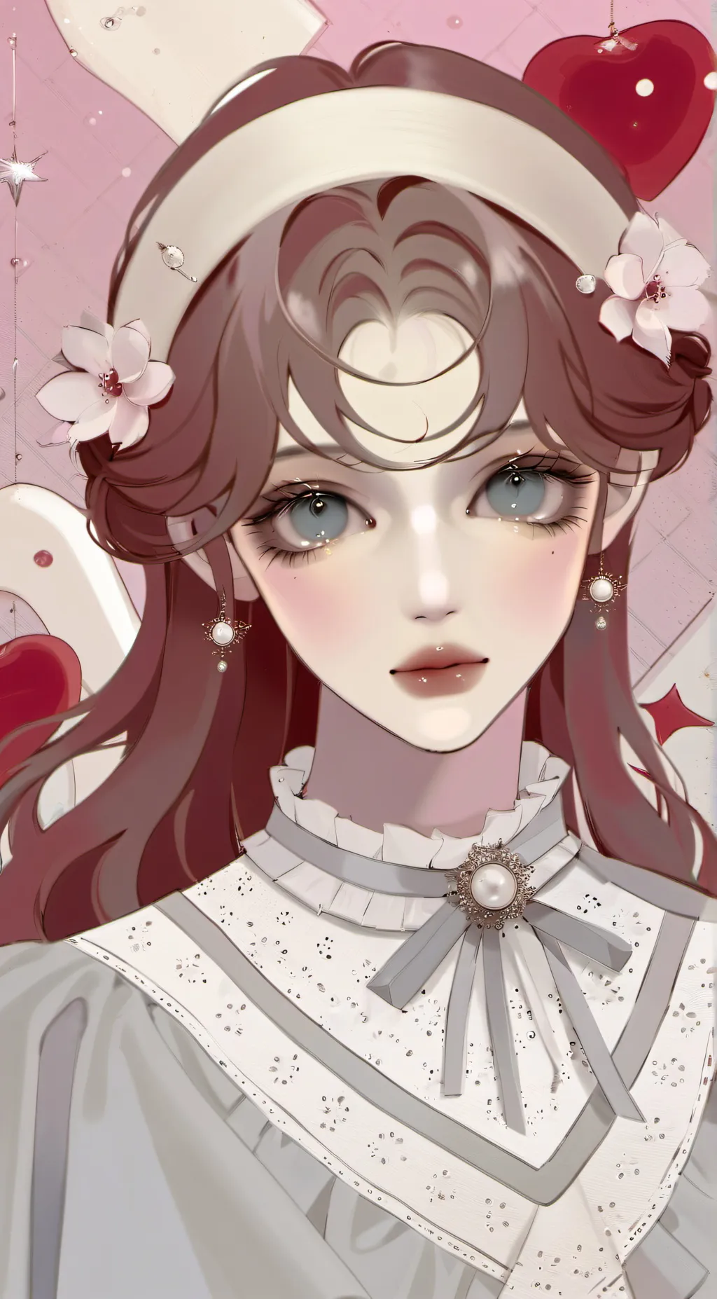 ai character: smiling critter  background