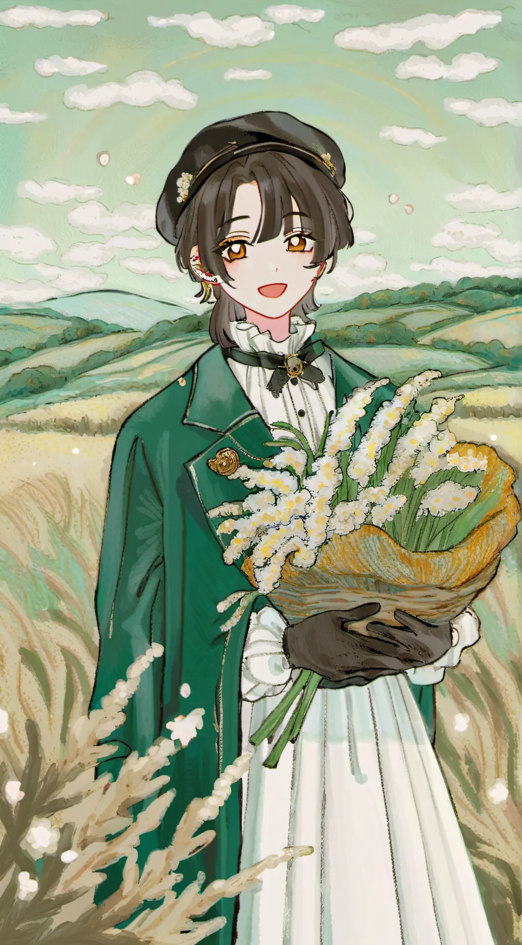 ai character: Bakugo protection  background