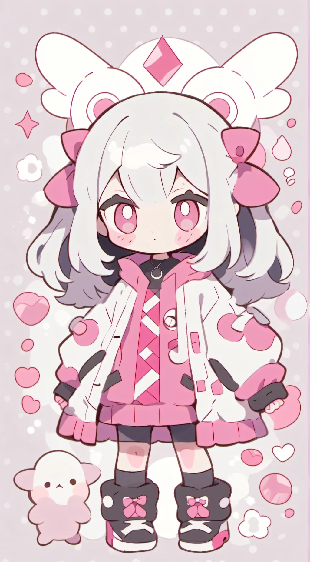 ai character: pokemon uxie  background