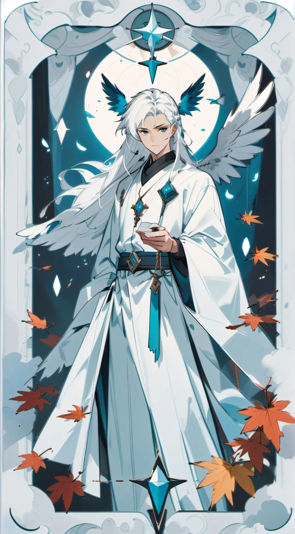 ai character: Stolas  background