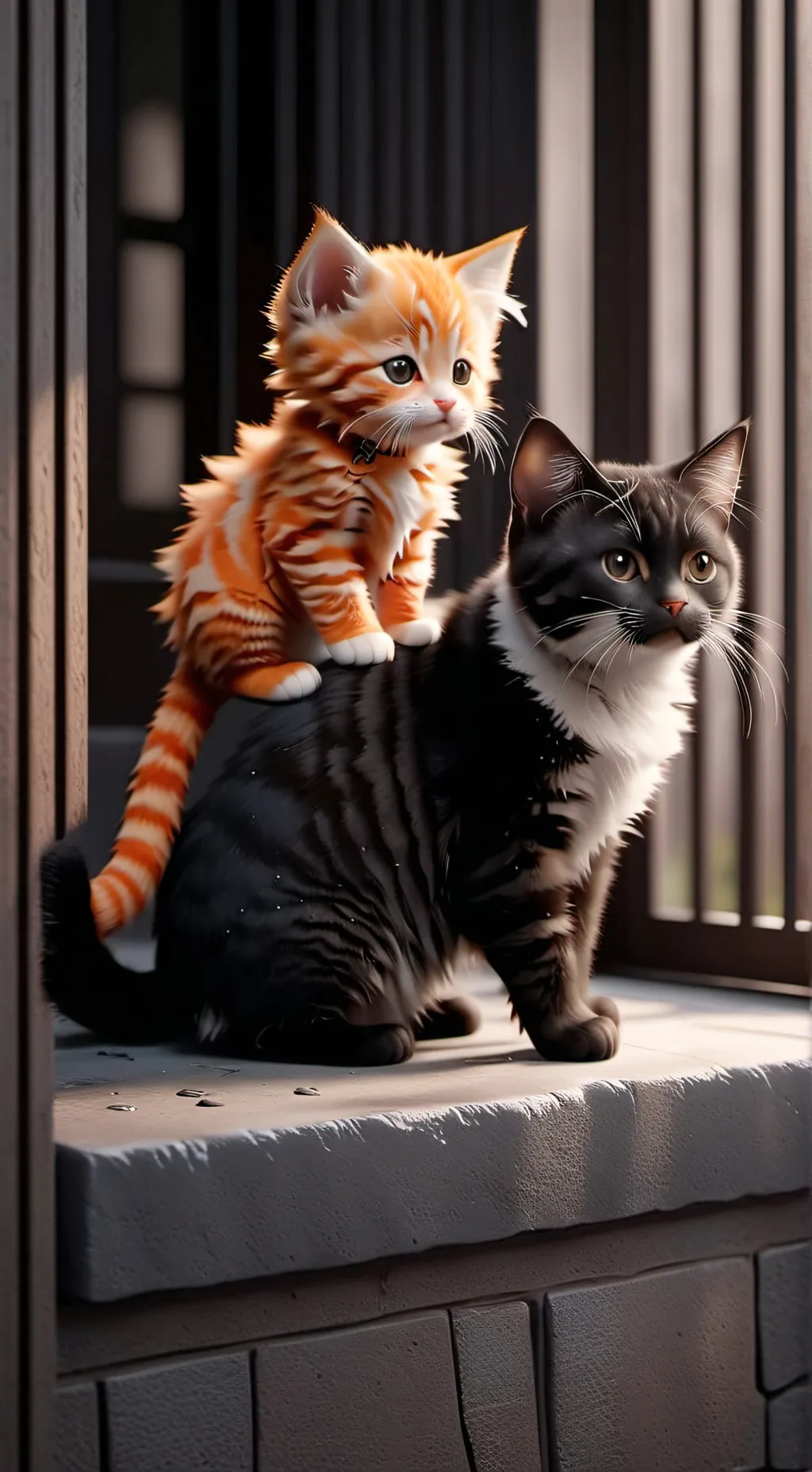 ai character: Hehe lol background