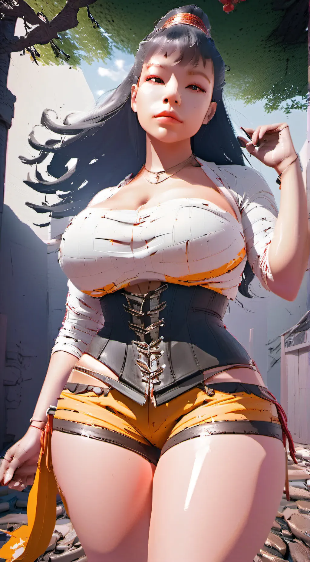 ai character: Fernanda  background