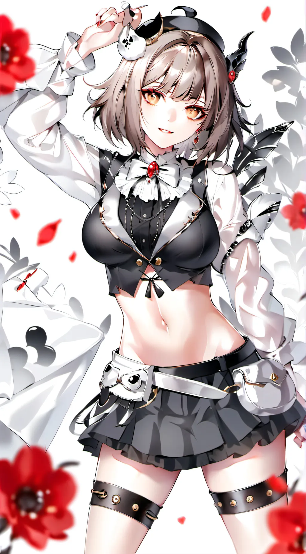 ai character: Aaliyah  background