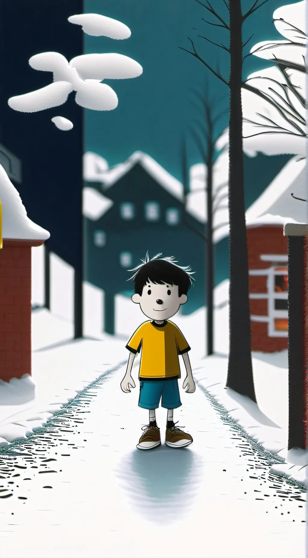 ai character: Manny  background