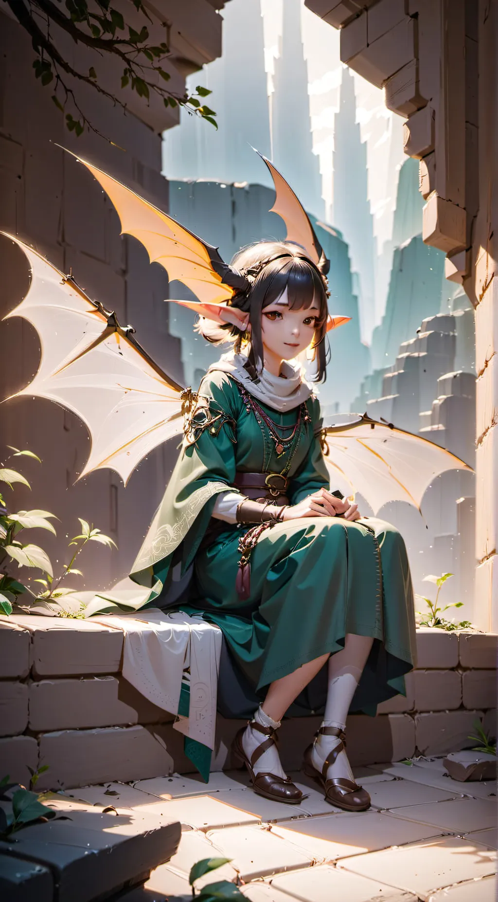 ai character: illis background