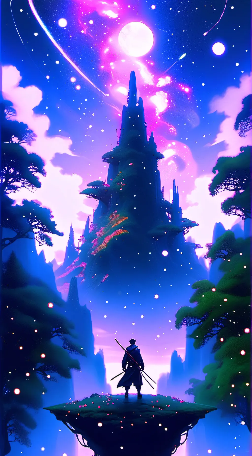 ai character: king  background