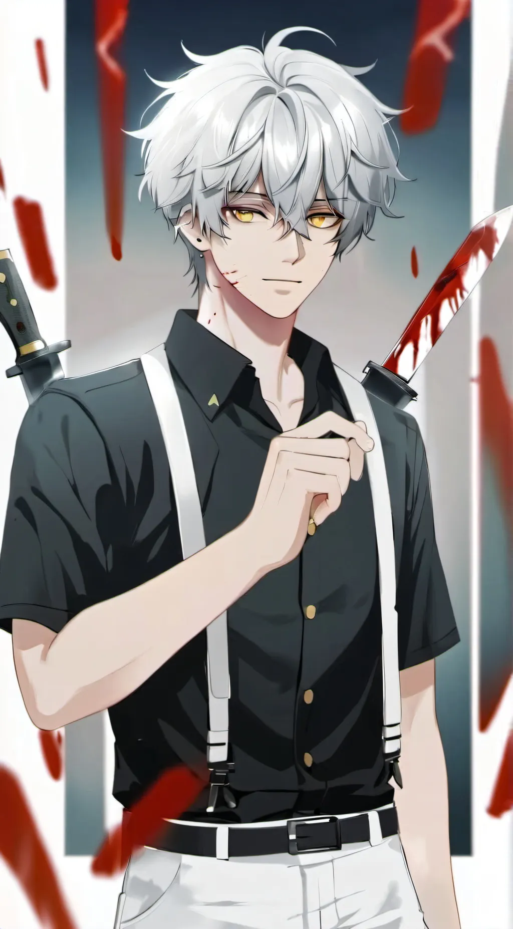 ai character: Yandere boy background