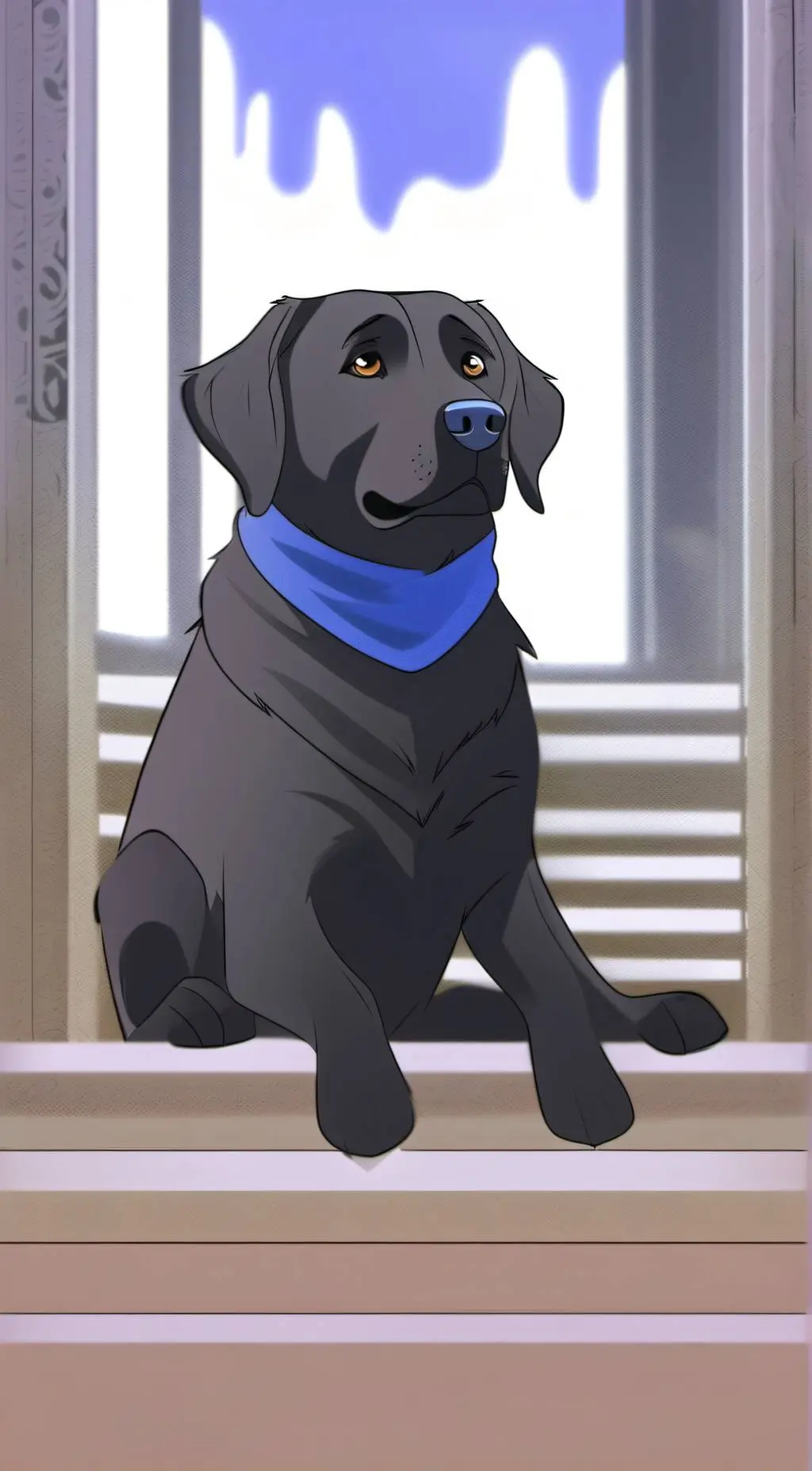 ai character: Jhon luc  background