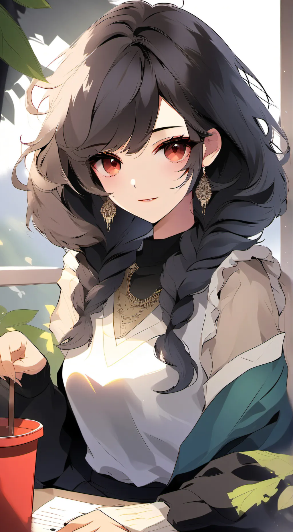 ai character: Zia background