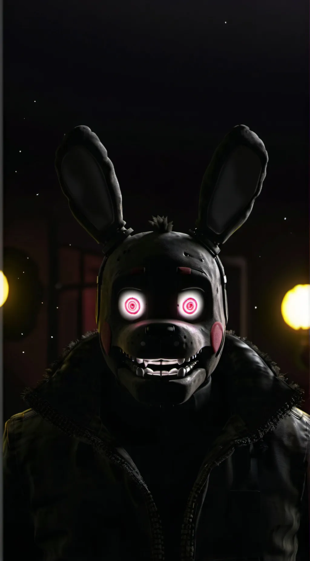 ai character: Spring trap background