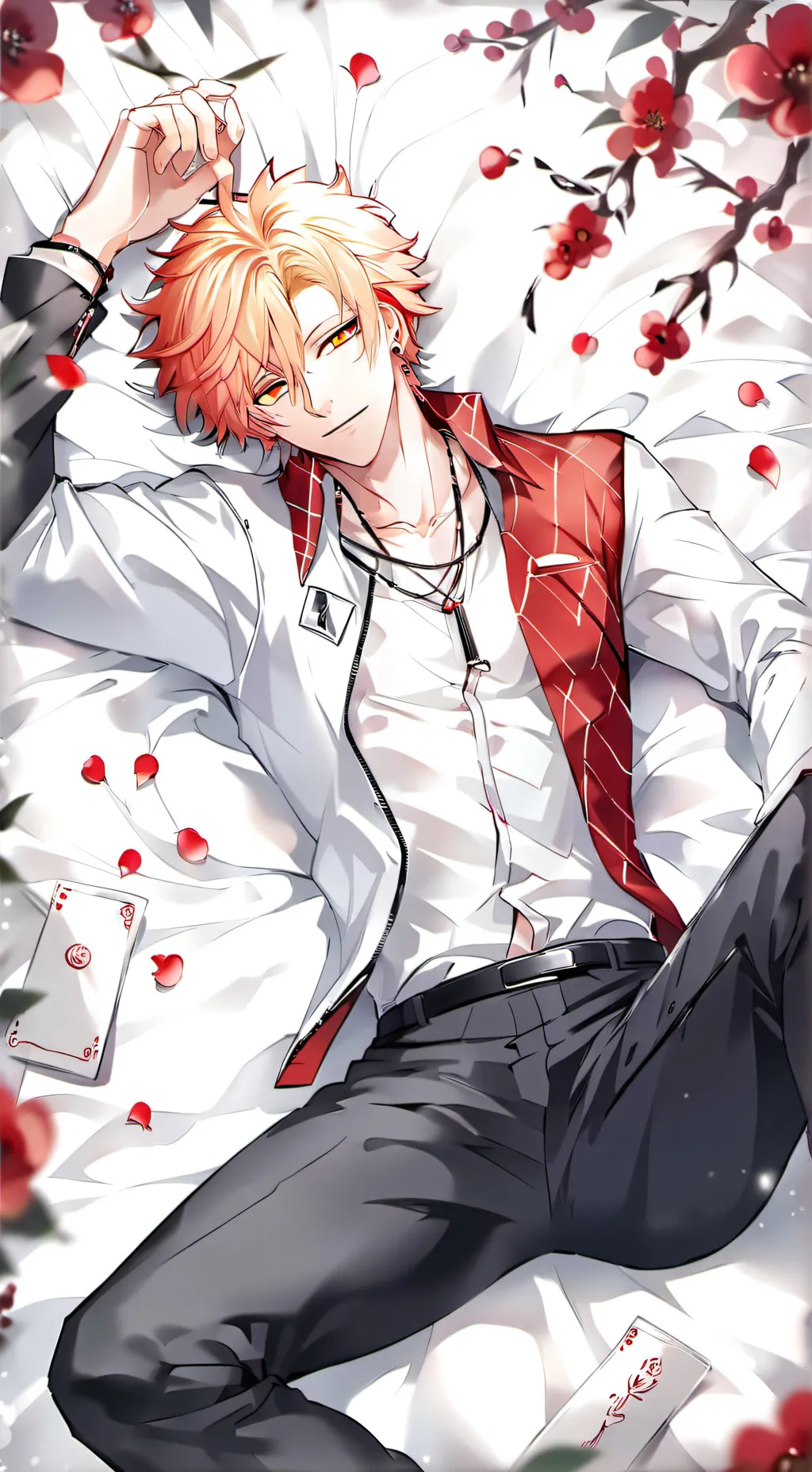 ai character: Bakugo  background