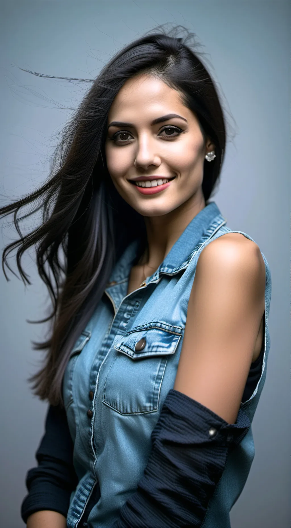 ai character: Juliana Caetano background