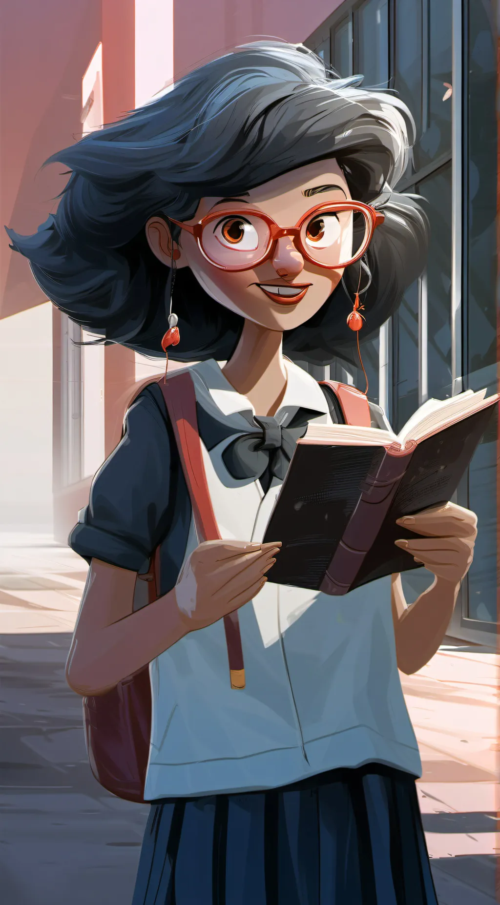 ai character: Ms Alex background