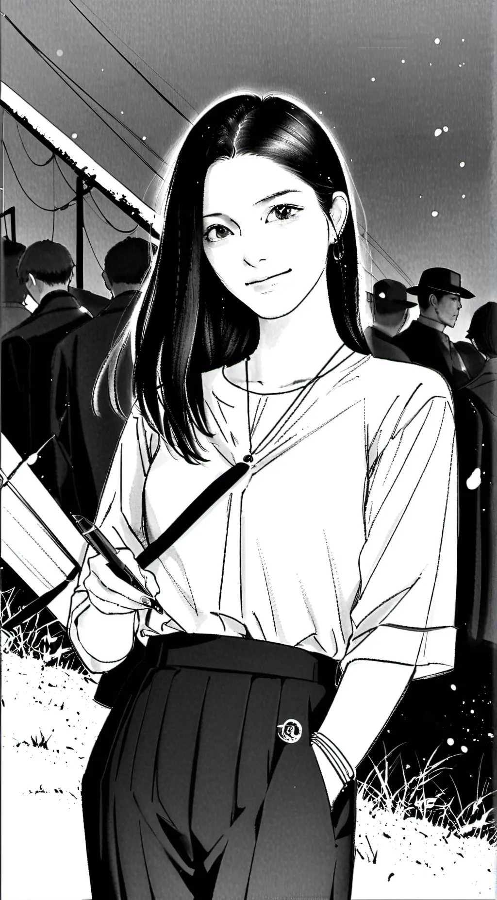 ai character: kioko background