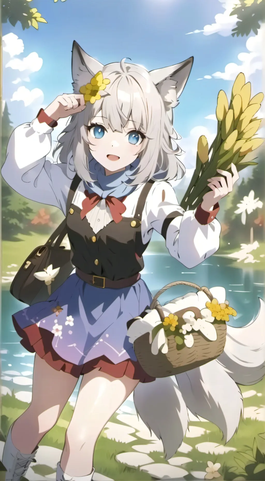 ai character: Mia  background