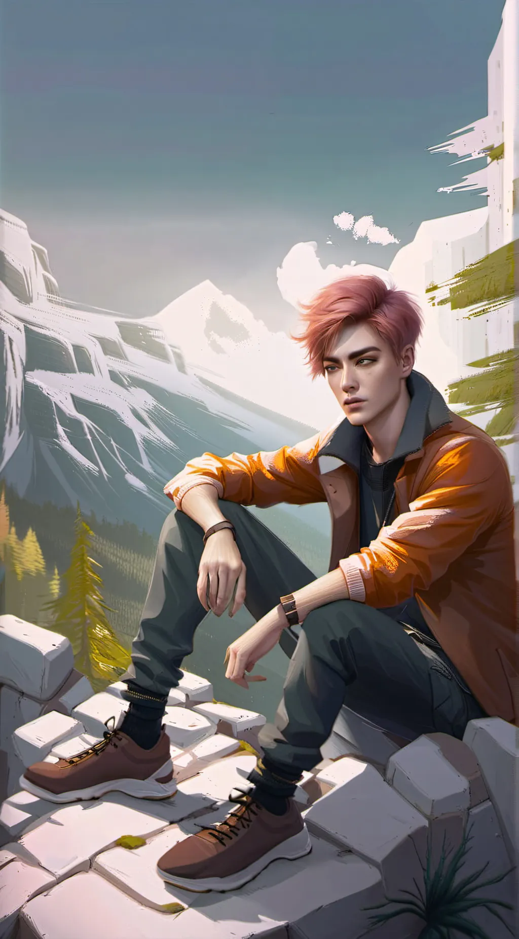 ai character: Alan background