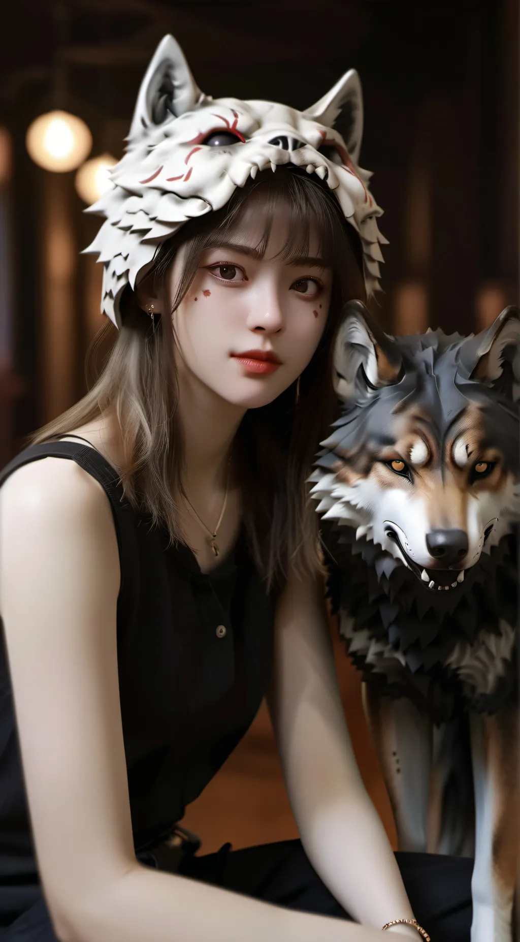 ai character: Me background