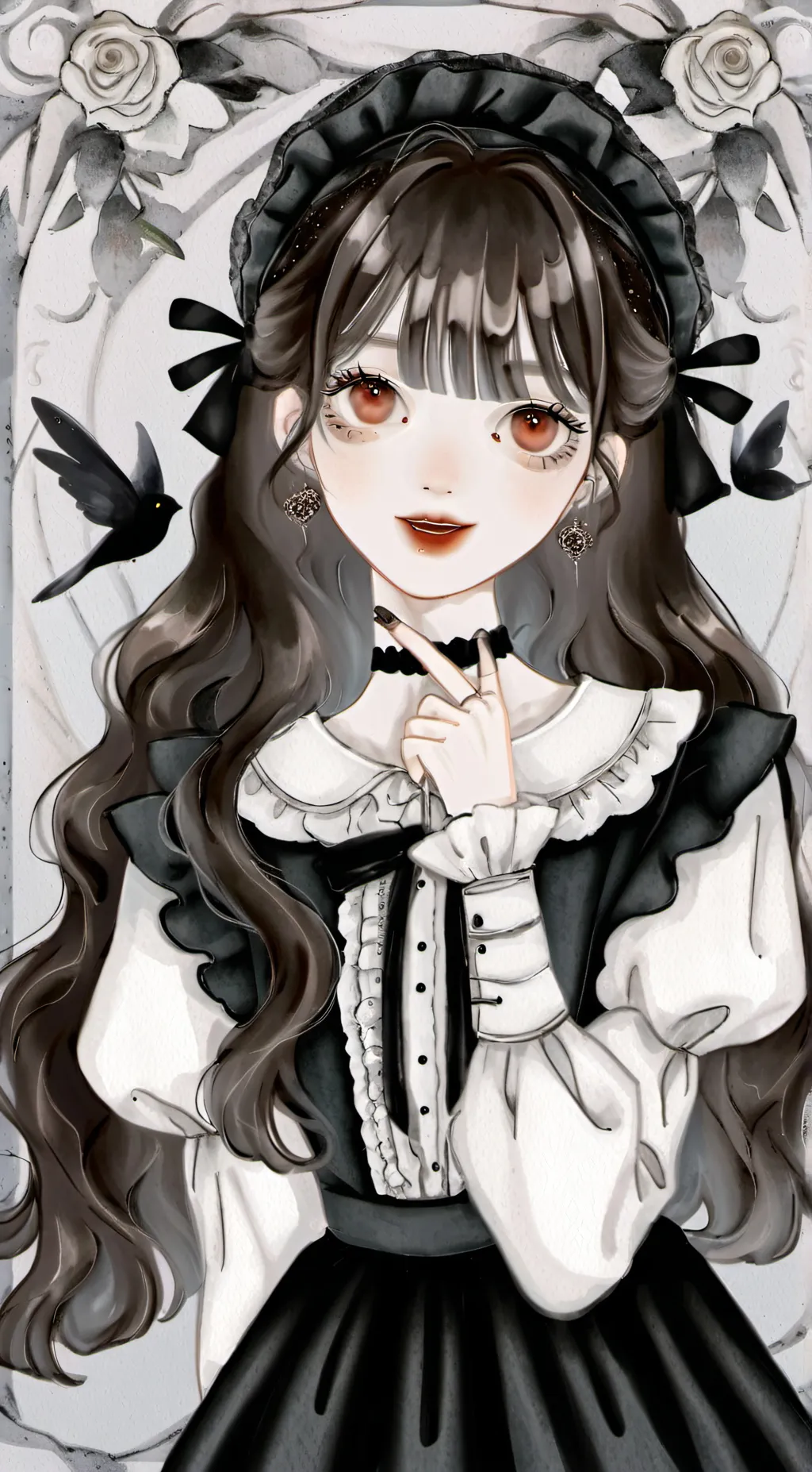 ai character: milly background