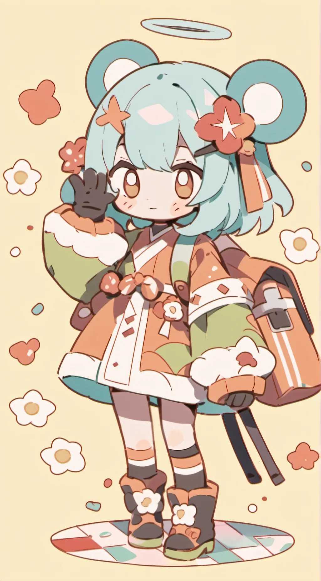 ai character: mha background