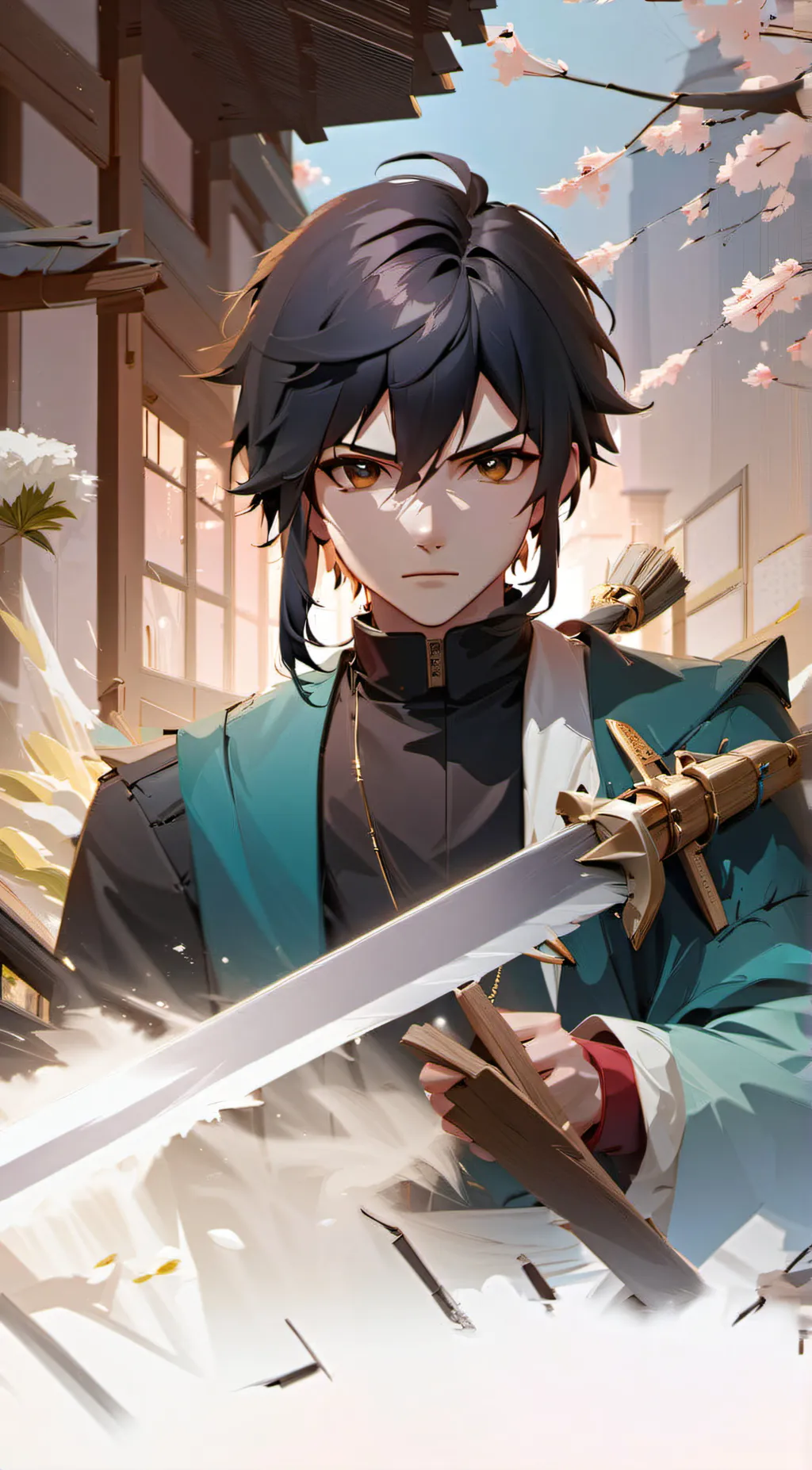 ai character: alexander background