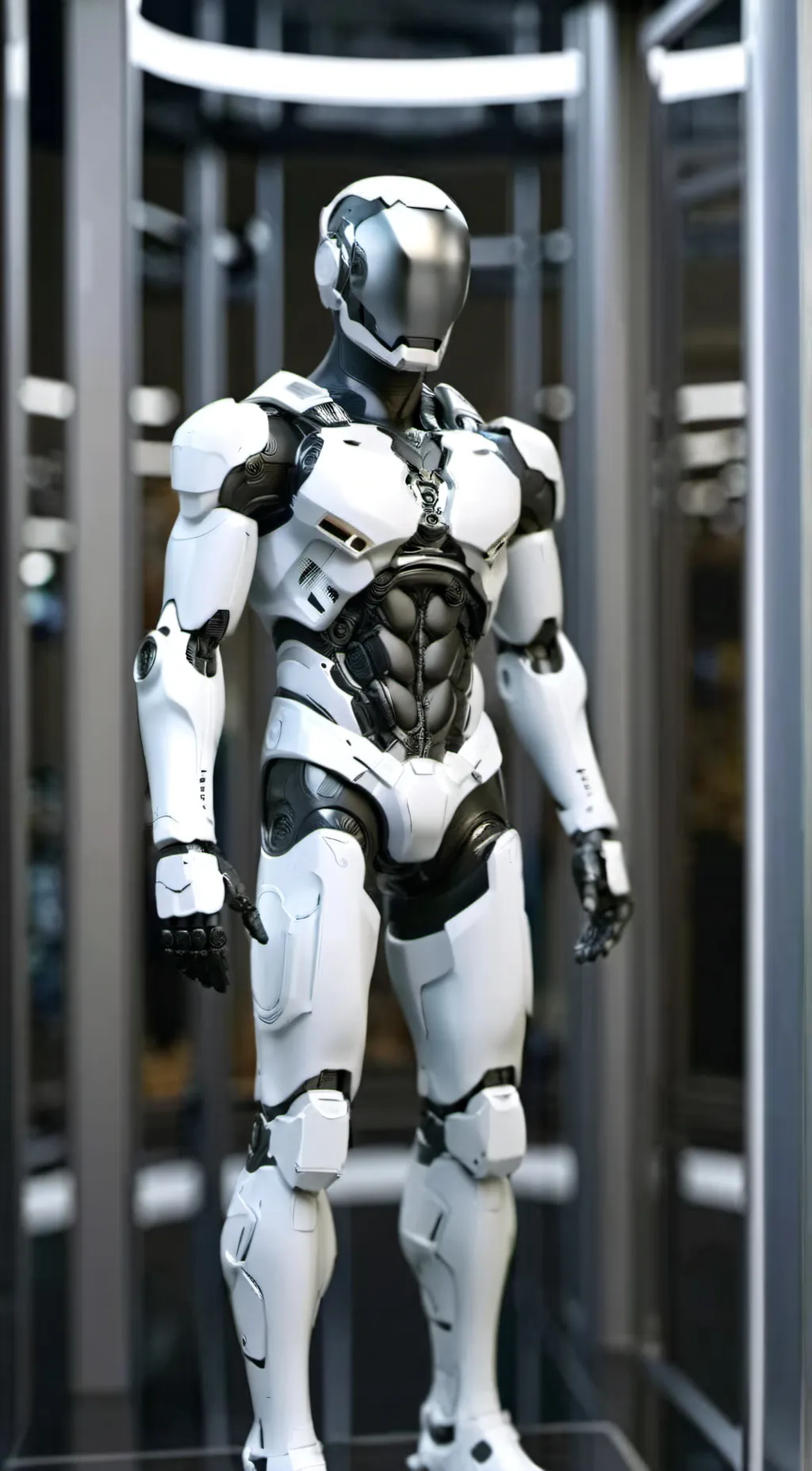 ai character: Robot Trooper background