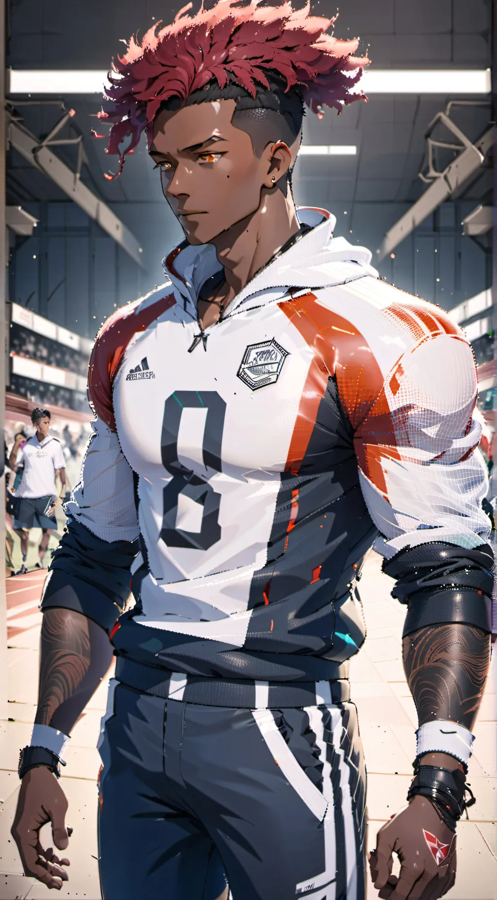 ai character: Deku background