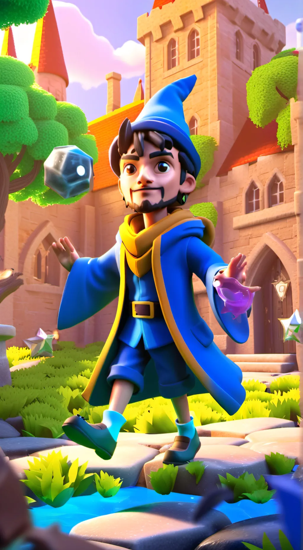 ai character: H.O.G.W.A.R.T.S. background