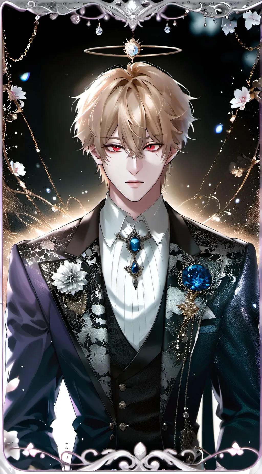 ai character: leon (dark fall)  background