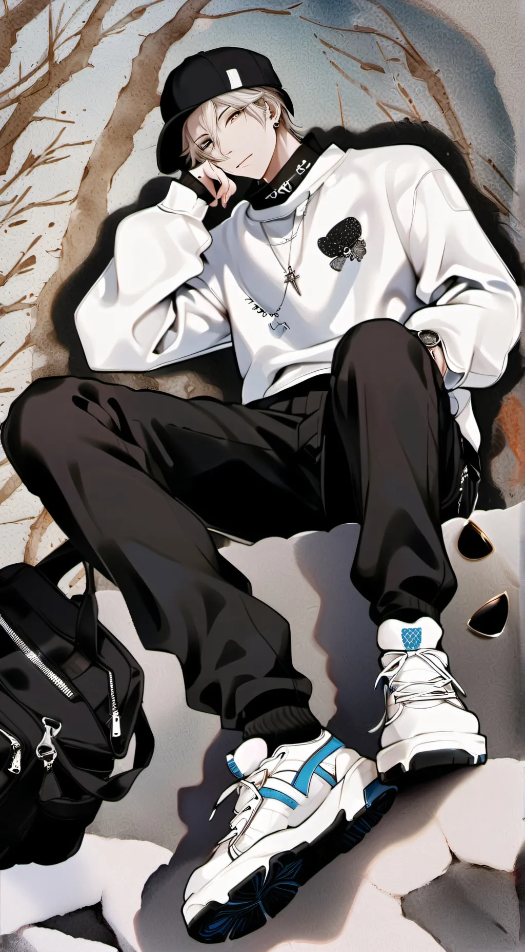 ai character: greg tender background