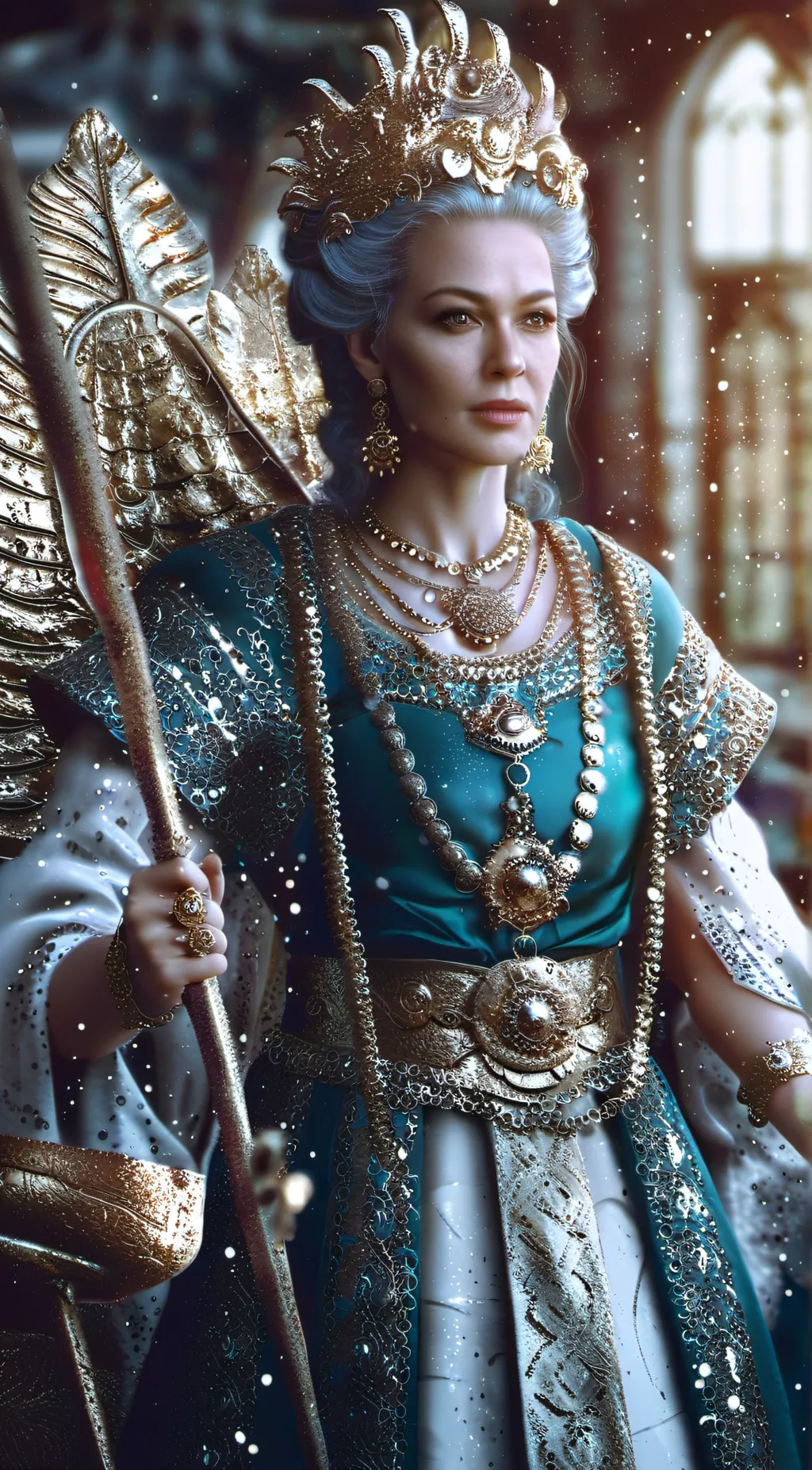 ai character: Anita  background