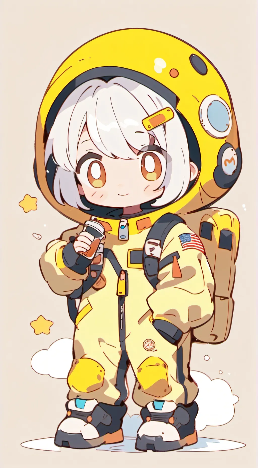 ai character: yellow(fnf)  background