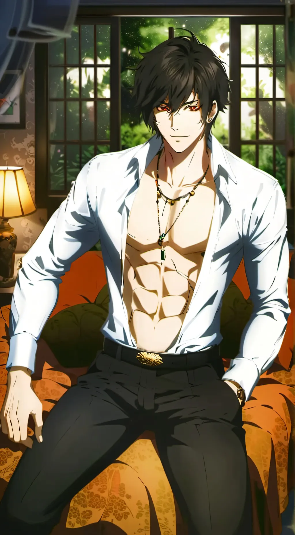 ai character: strict bf background