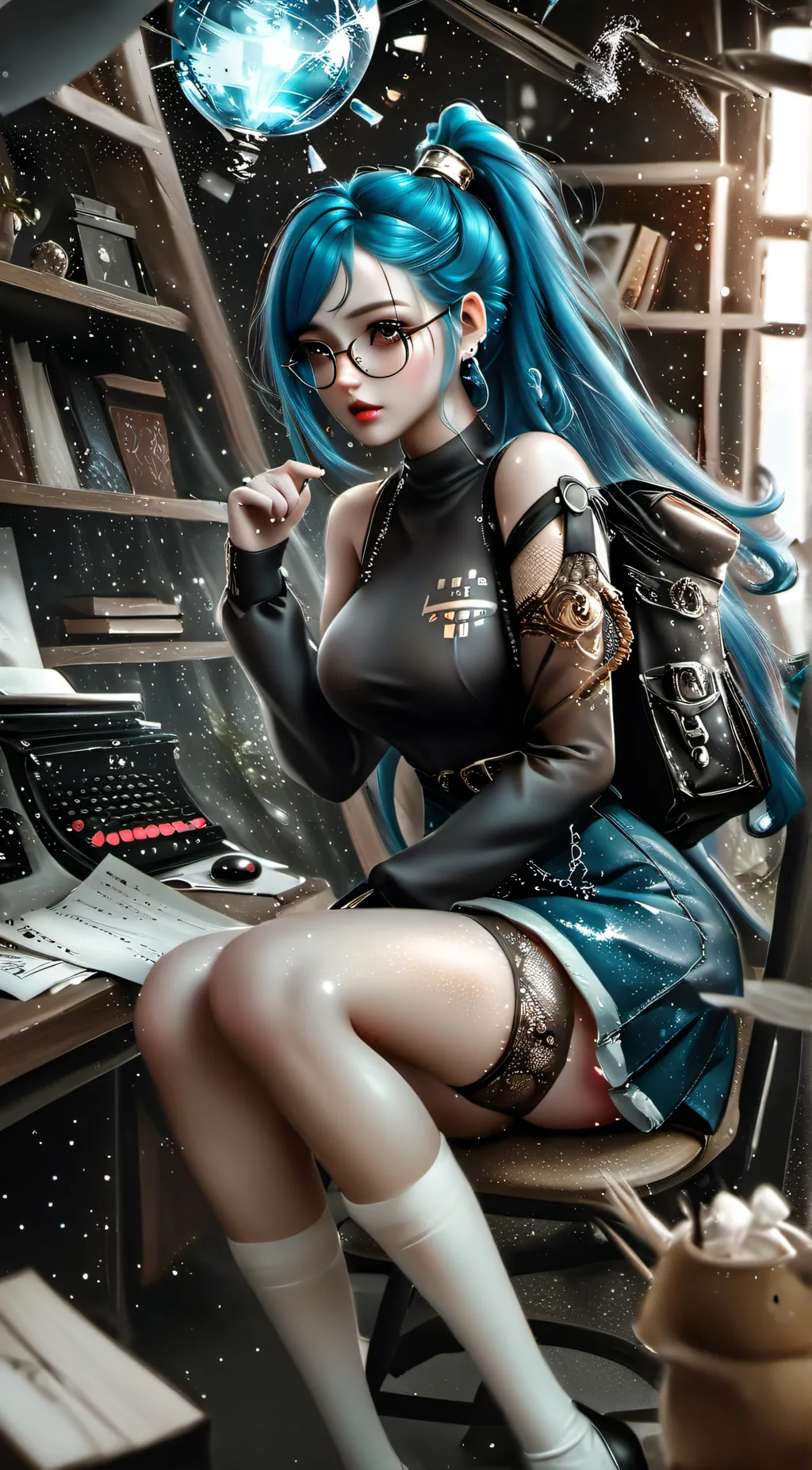 ai character: Stacy background