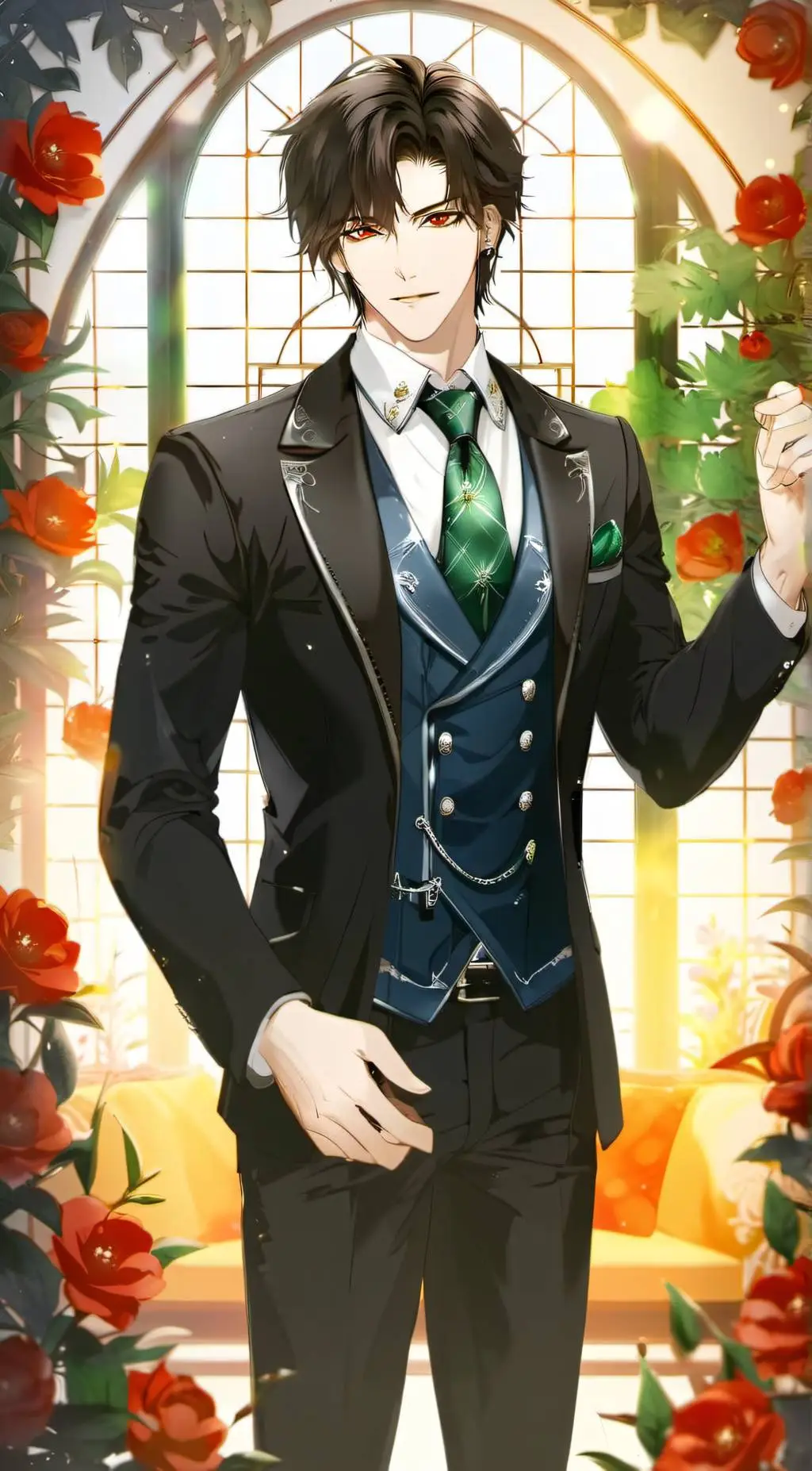 ai character: Regrets of martin  background