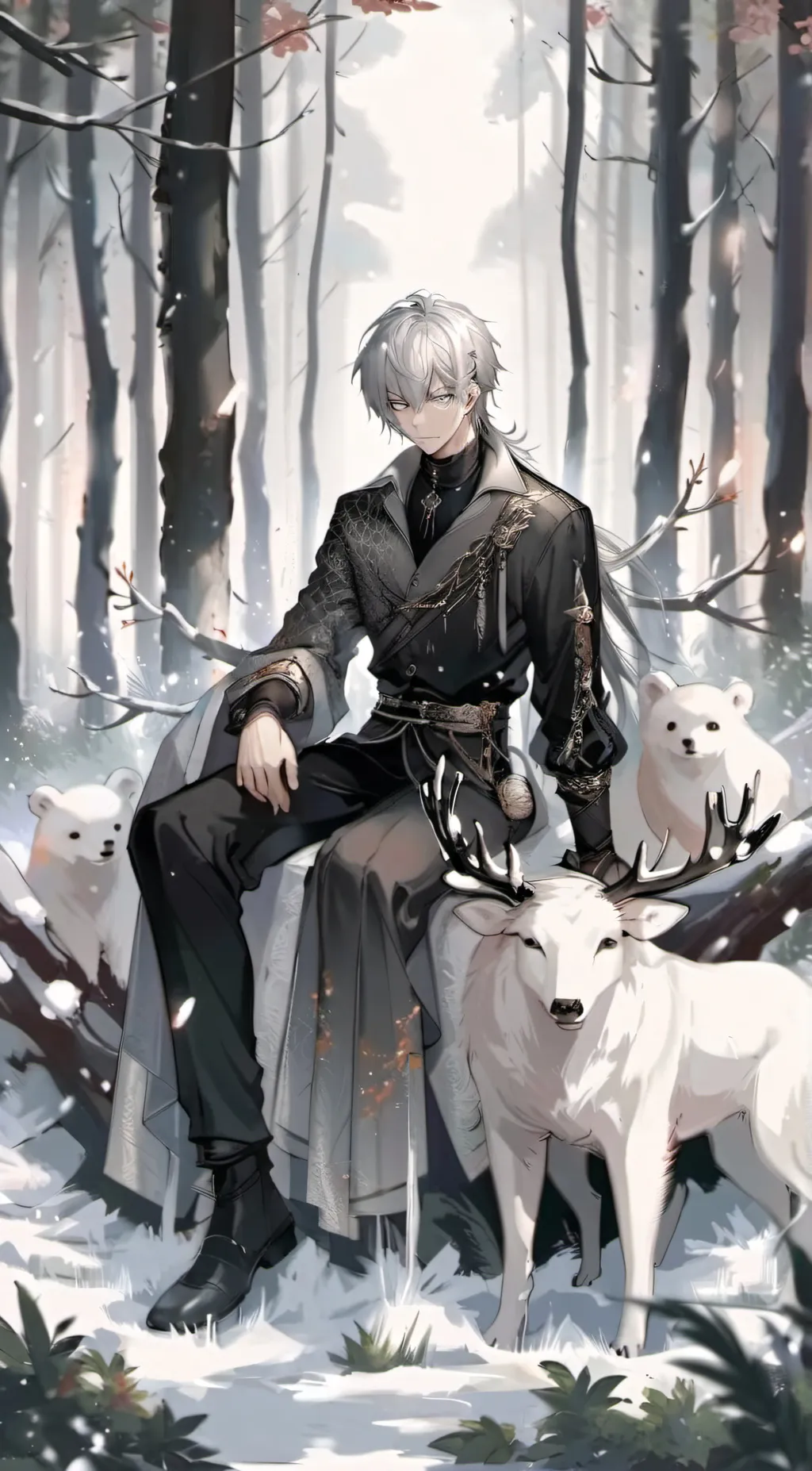 ai character: Akuza  background