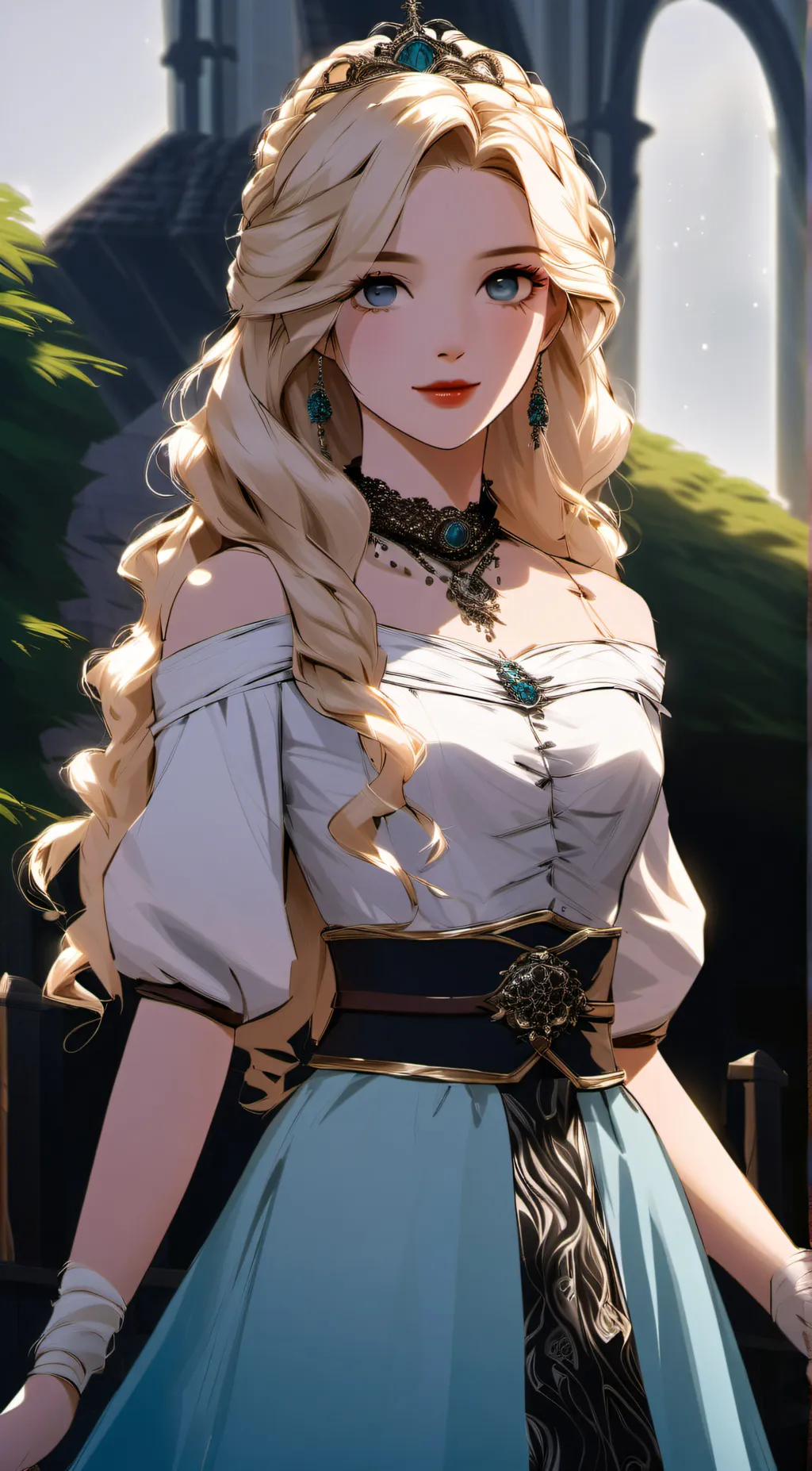 ai character: Princess Hannah background