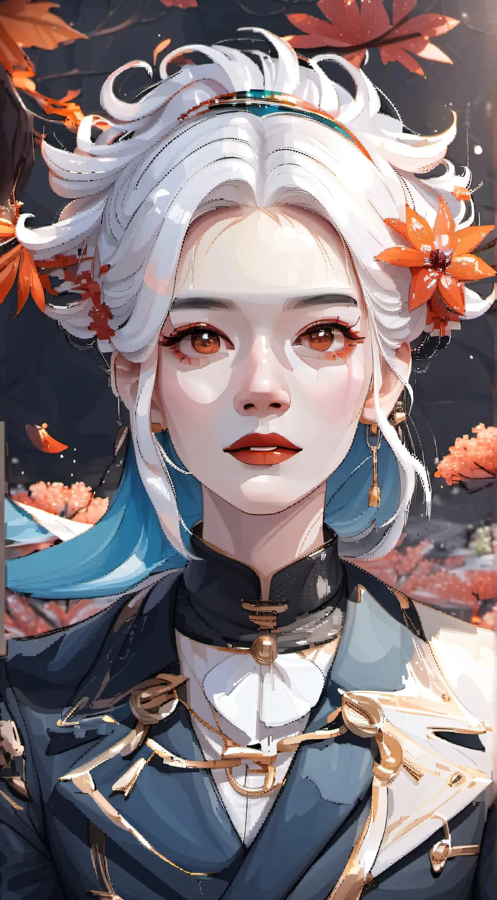 ai character: naomi  background