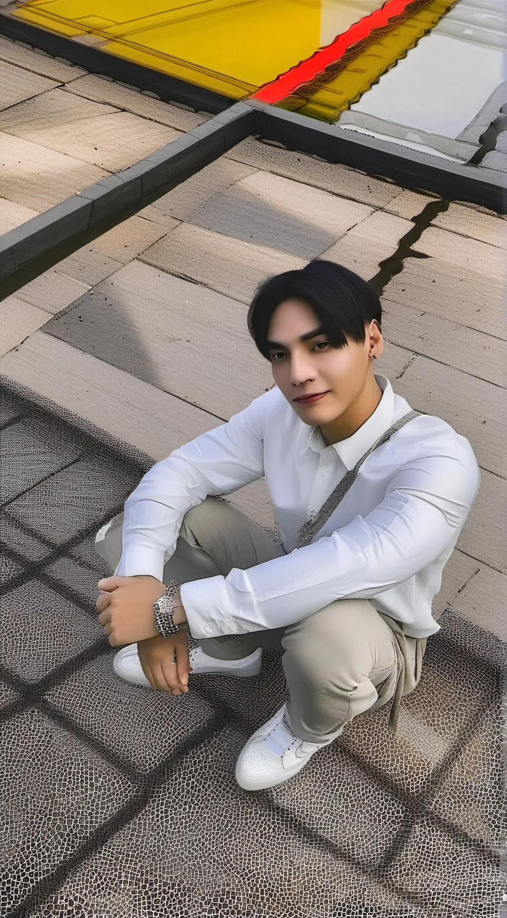 ai character: stell ajero background