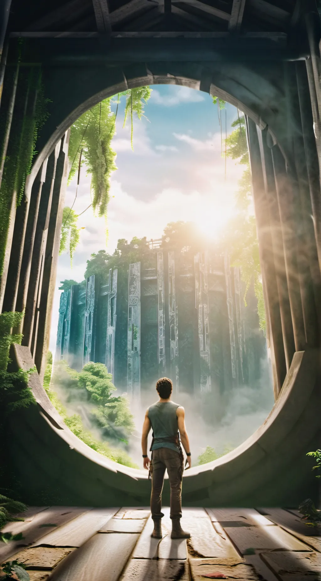 ai character: The Maze Runner background